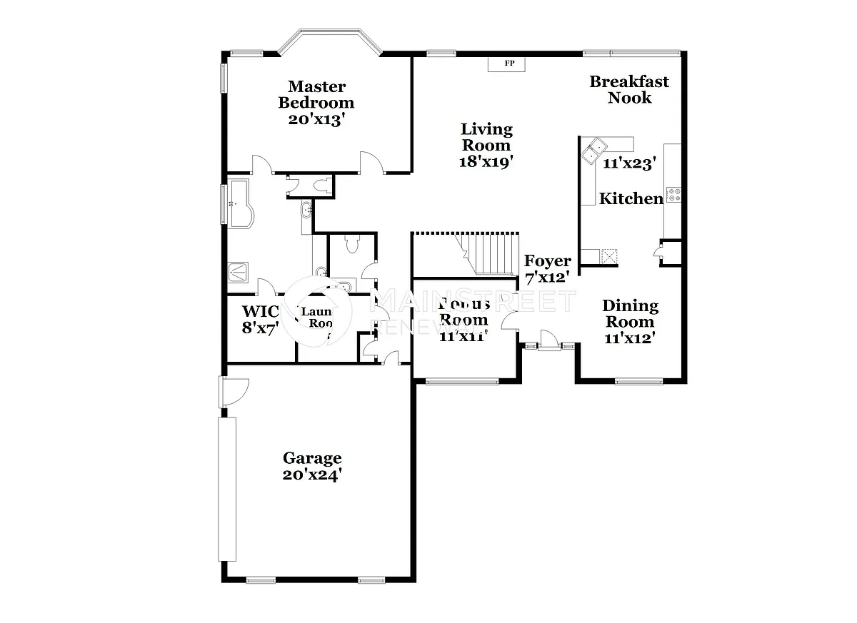 Floor Plan - 8862 Camp Ridge Ct