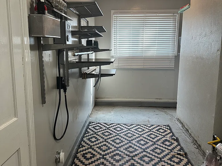 Utility and laundry room off the kitchen
