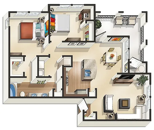 Floor plan B1