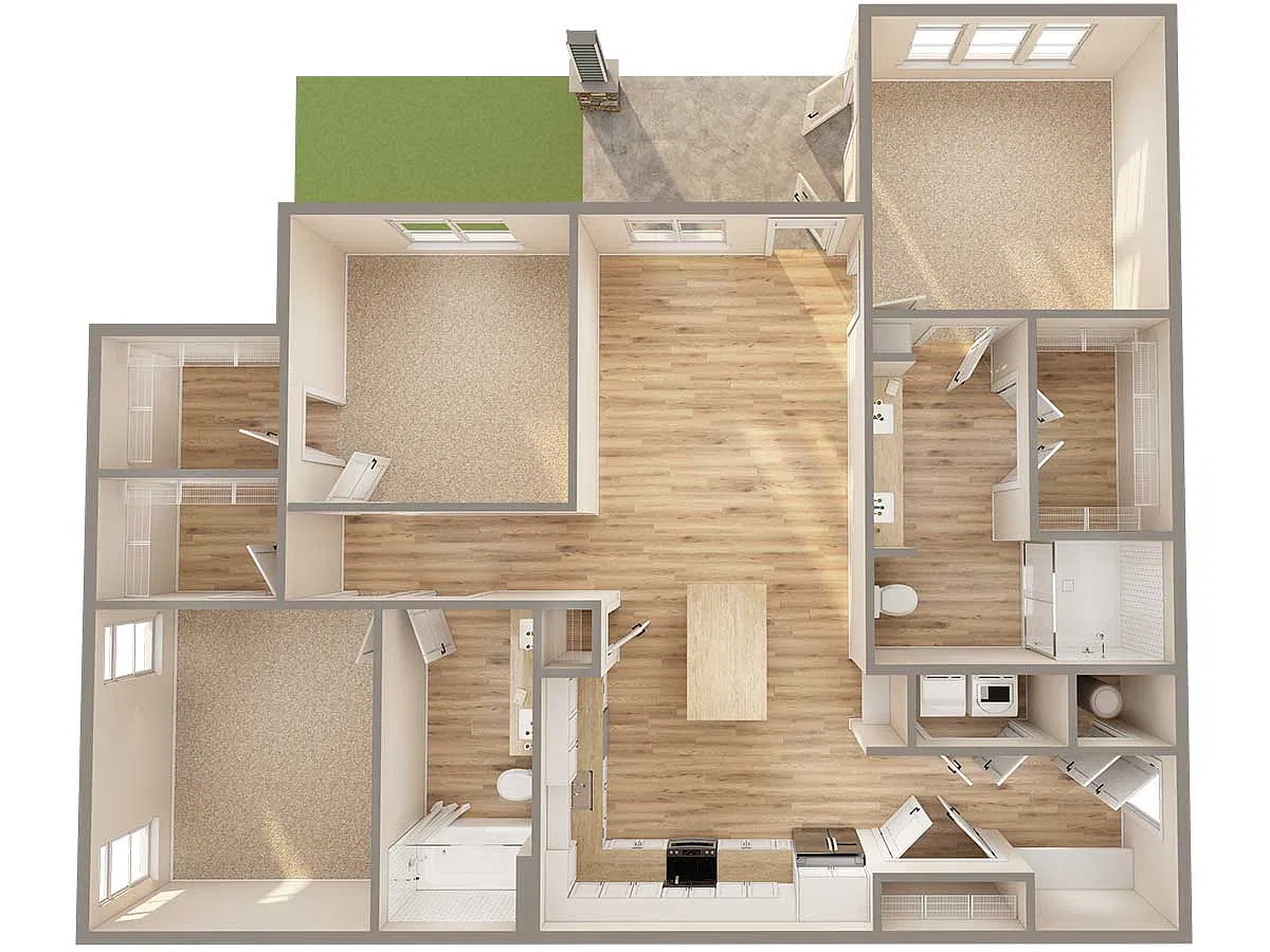 Floor plan C1