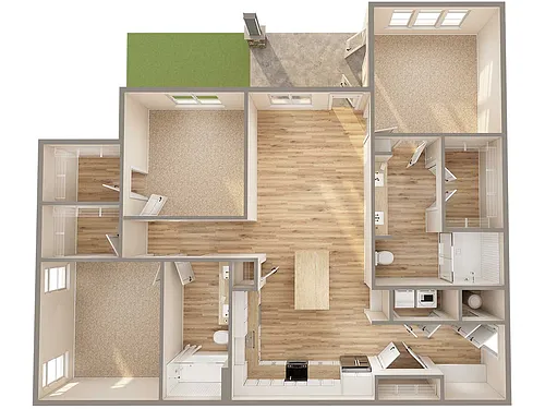 Floor plan C1