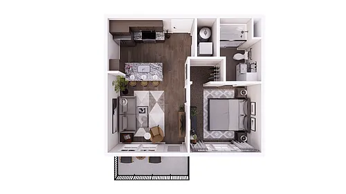Floor plan Founders 1A