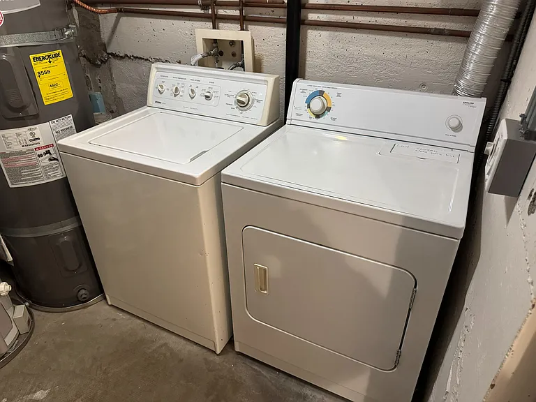 Private washer and dryer
