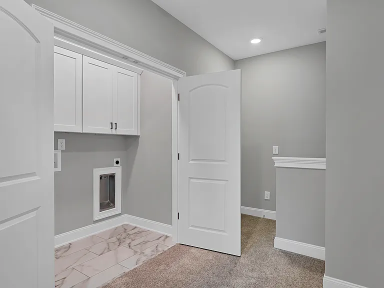 laundry room closet upstairs
