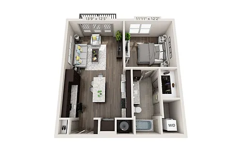 Floor plan A3 - AFF