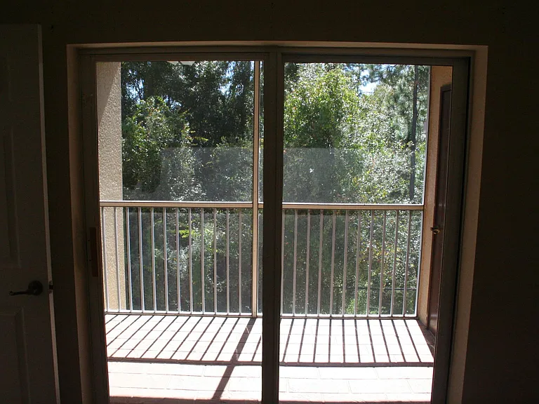 Lanai outside master bedroom