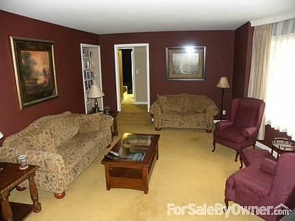 Entry and Sunken Living Room