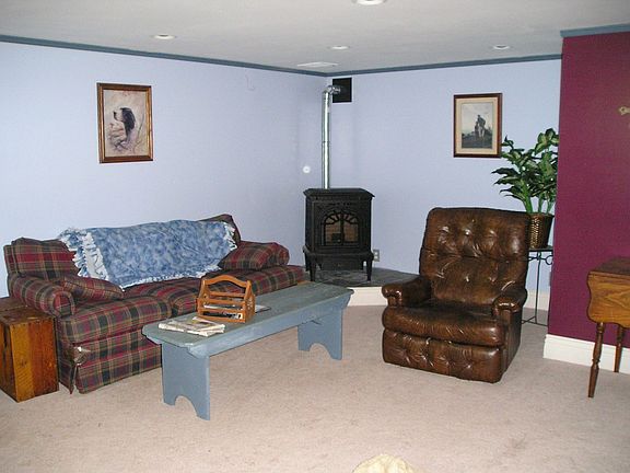 Basement media room