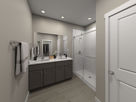 Emerald floorplan interior image rendering at a Meritage Homes Community in Eagle Mountain, UT.