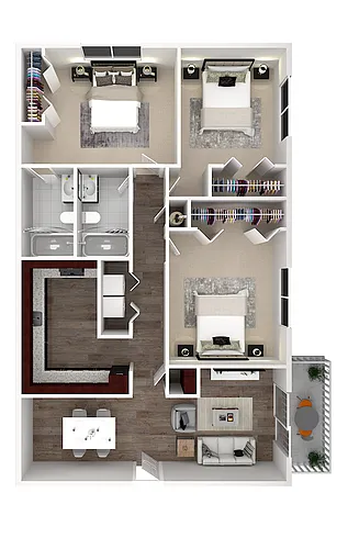 Floor plan The Birch