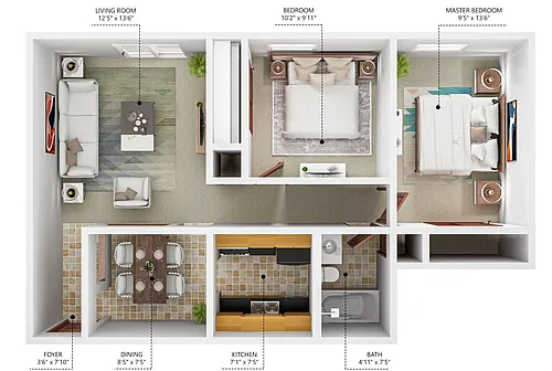 Floor plan B1