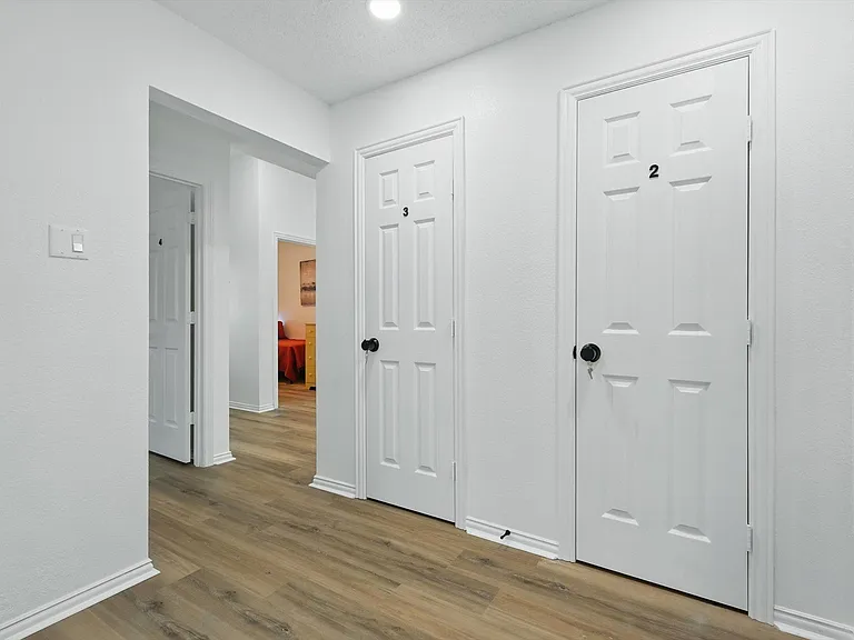 locked closet across hall