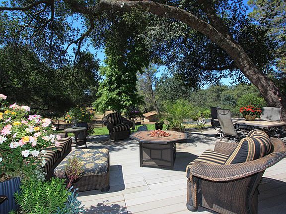 Enormous outside decking 