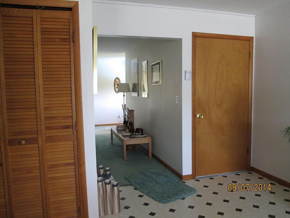 Top of stairs going into dining room