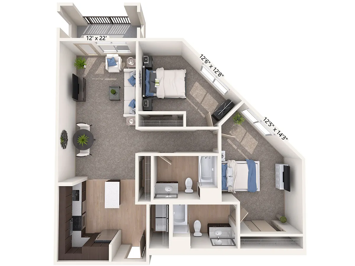 Floor plan B9-B-Esp