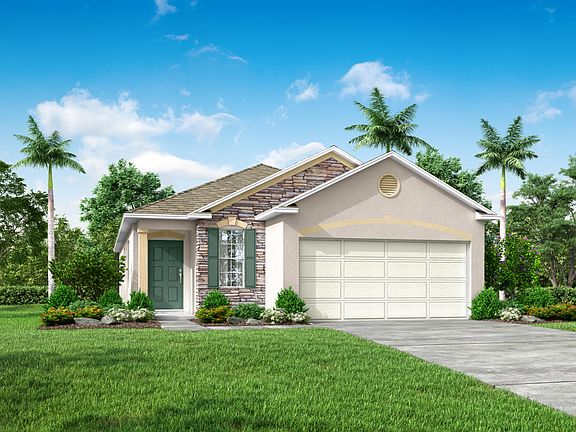 Elevation E Opt Partial Stone Front