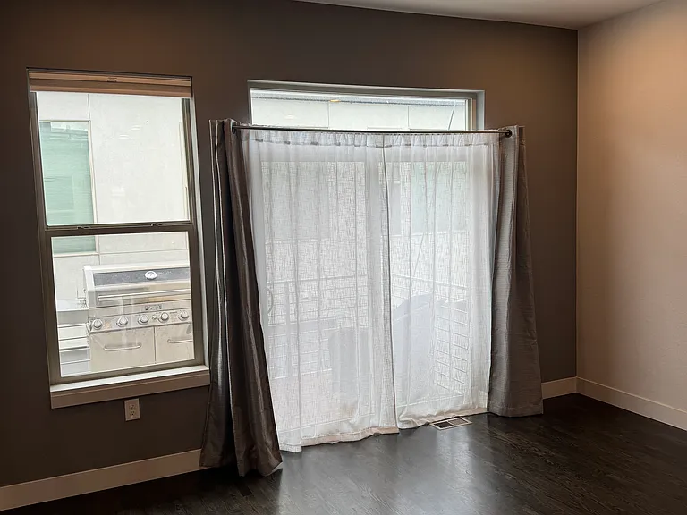 Living Room with Private Balcony