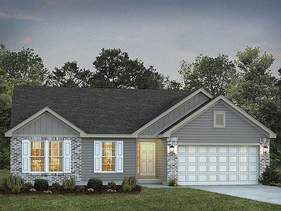 Elevation B with Brick