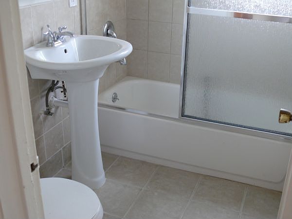 Tled bathroom