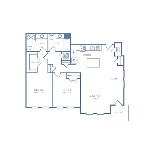 Floor plan B2_FOGL