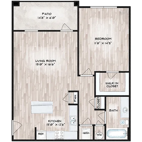 Floor plan 1A "Florence"