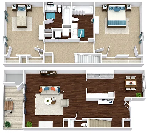 Floor plan B2R