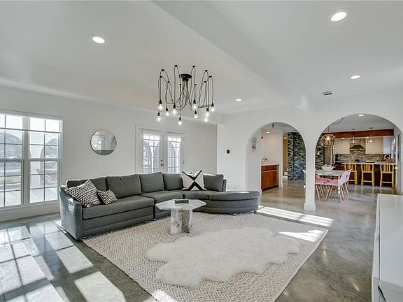 All new slab-to-ceiling interior. Polished concrete floors. Recessed lighting.