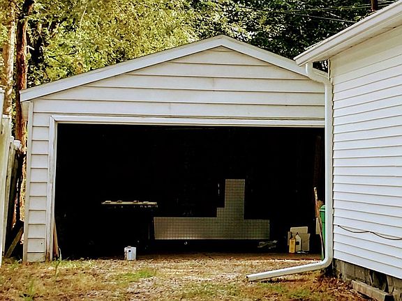 large 2 car garage