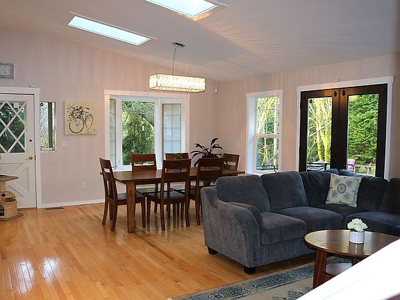 french doors to back deck