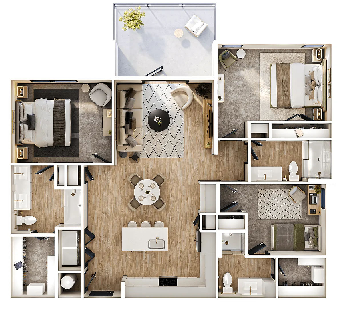 Floor plan C1