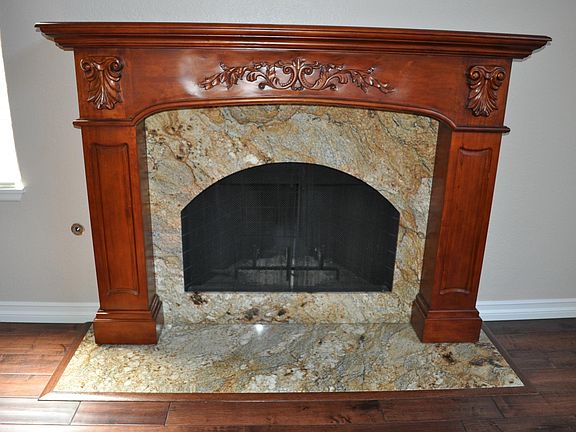 Granite Fireplace