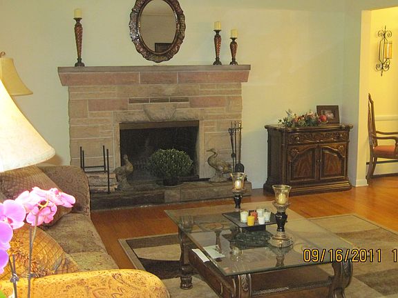 Fireplace in Living Room