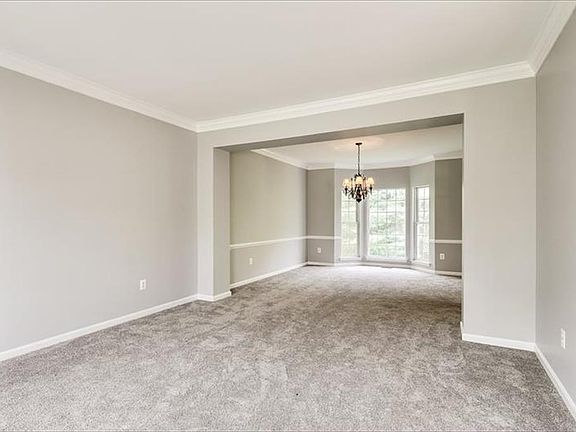 The Formal Living Room looking into the Dining Room