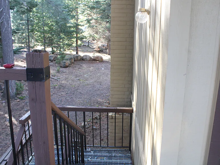upstairs back balcony
