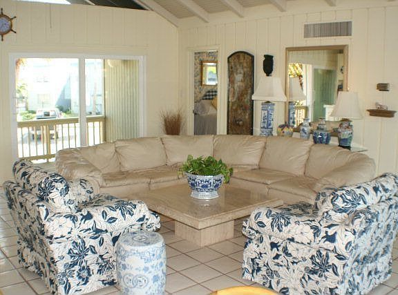 Open Living Area overlooking the Water