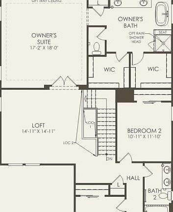 Second Floor 3 br 2.5 ba