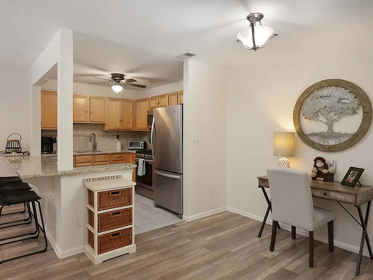 Adjacent dining area to the kitchen if needed