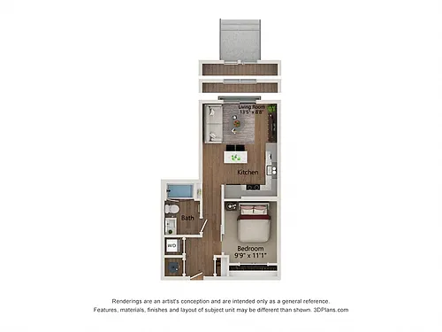 Floor plan S1.b-580