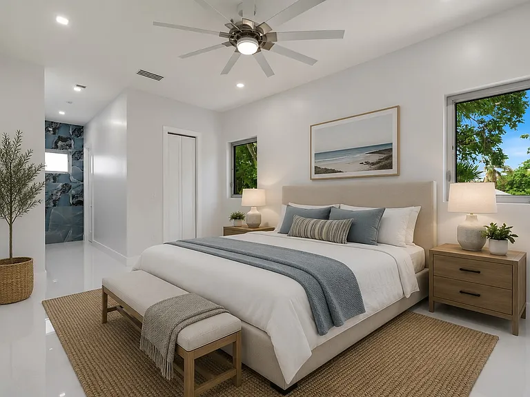 Primary Bedroom - Virtually Staged