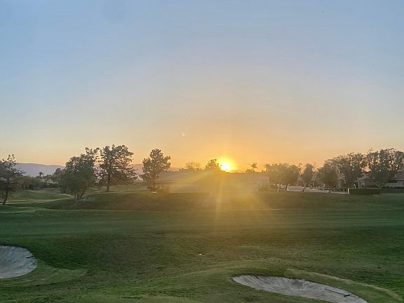 Enjoy the beautiful morning sunrise from your kitchen window and private patio on the sixth fairway. Coffee in hand.