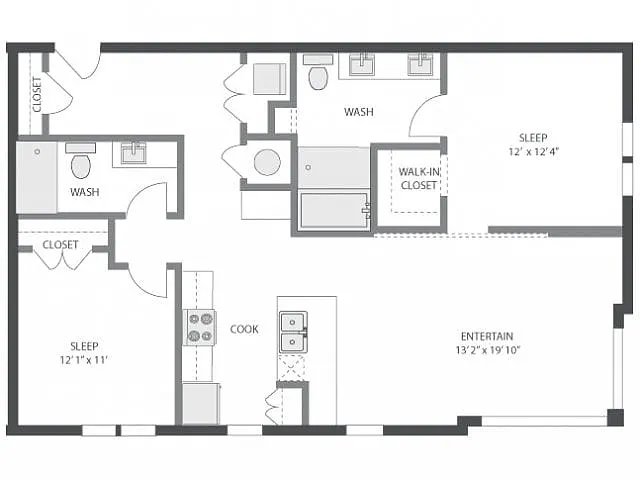 Floor plan Morgan