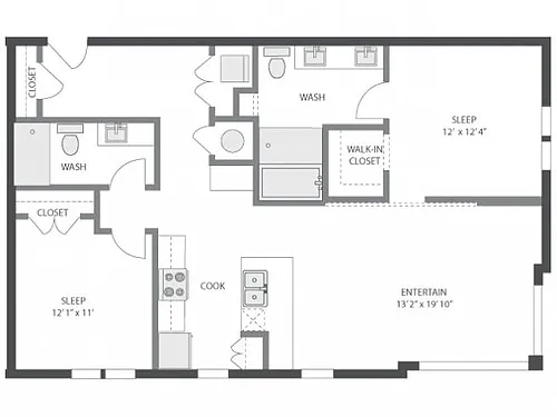Floor plan Morgan