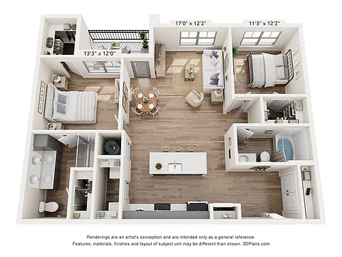 Floor plan Chestnut