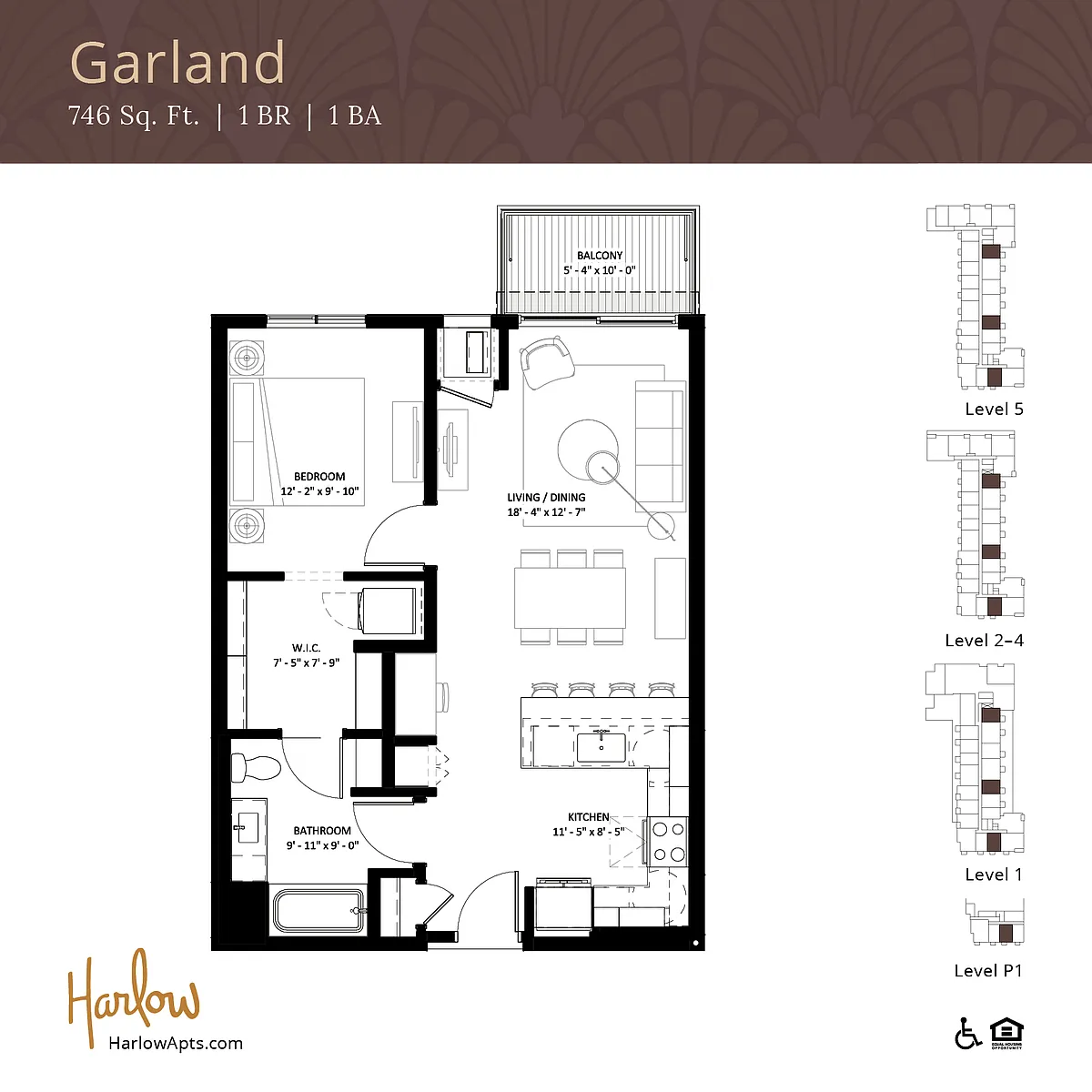 Floor plan Garland