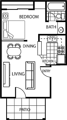 Floor plan Studio