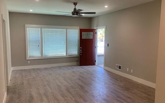 View of living room as seen from the dining area