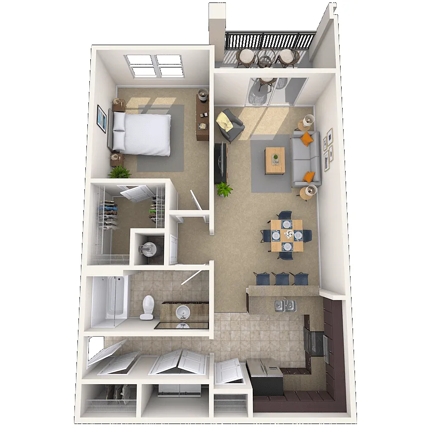 Floor plan Bowery