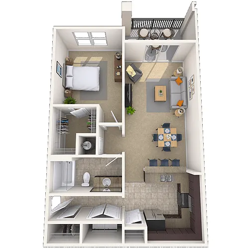 Floor plan Bowery