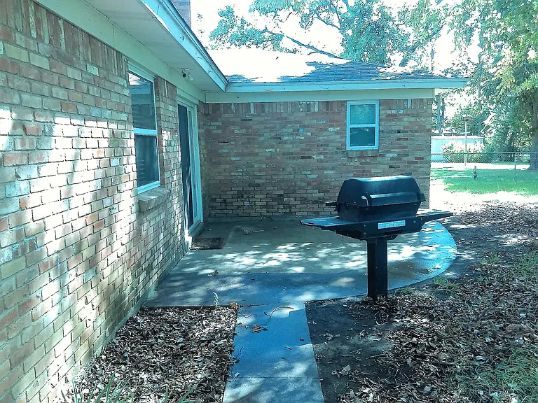Patio off living area