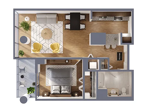 Floor plan A7